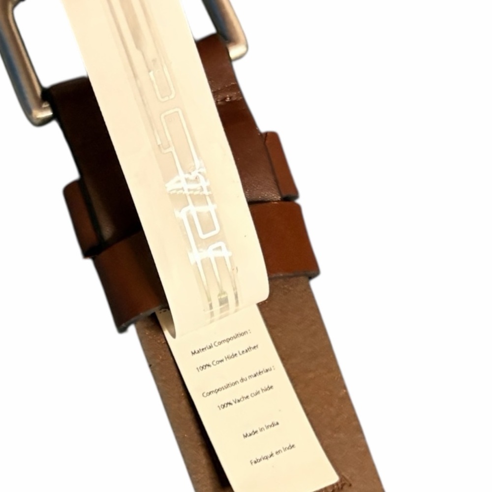 Polo by Ralph Lauren Brown Leather Belt - Picture 9 of 10